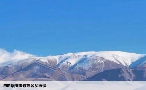 自由职业者该怎么买医保