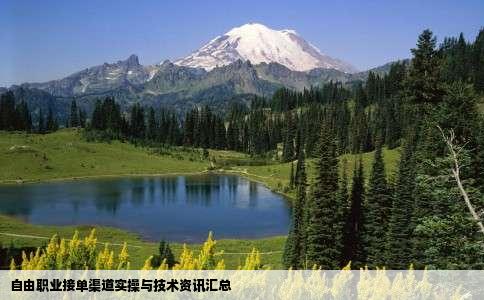 自由职业接单渠道实操与技术资讯汇总