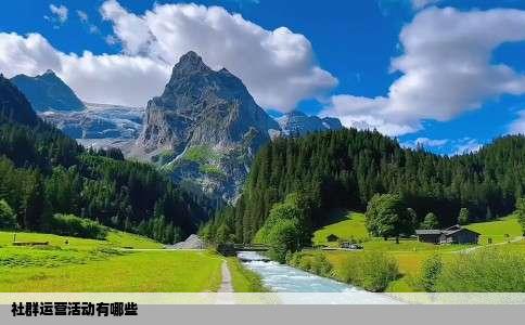 社群运营活动有哪些