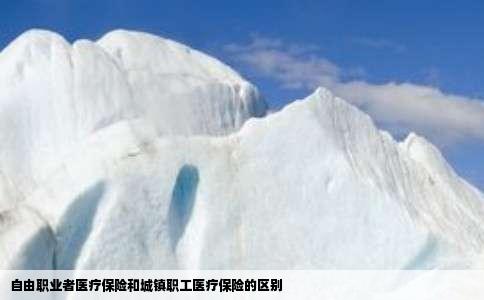 自由职业者医疗保险和城镇职工医疗保险的区别