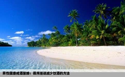 男性健康戒酒策略：循序渐进减少饮酒的方法
