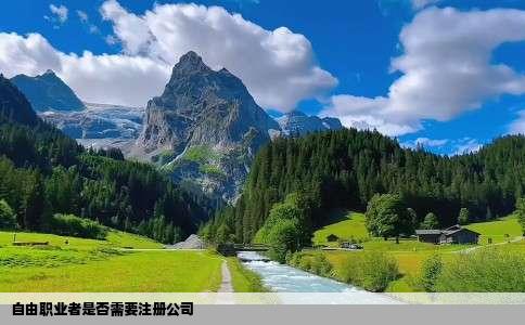 自由职业者是否需要注册公司