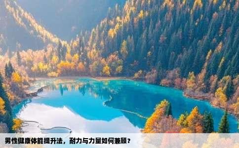 男性健康体能提升法，耐力与力量如何兼顾？
