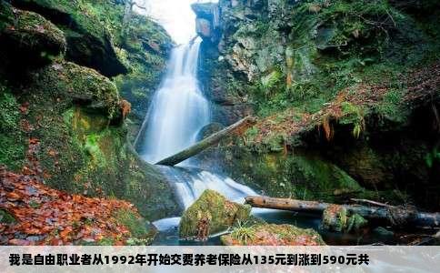 我是自由职业者从1992年开始交费养老保险从135元到涨到590元共