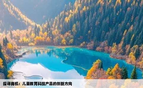 探寻商机：儿童教育科技产品的创新方向
