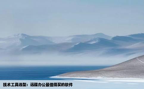 技术工具选型：远程办公最值得买的软件