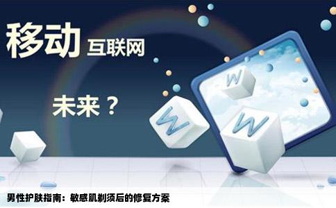 男性护肤指南：敏感肌剃须后的修复方案