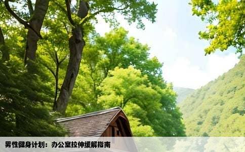 男性健身计划：办公室拉伸缓解指南